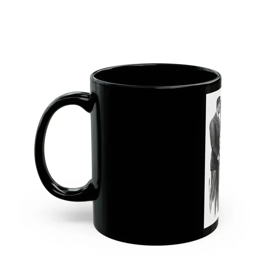 For Thursday's Child by Donald Macardle (2), Woman And Home, 1943 - Black Coffee Mug - Go Mug Yourself