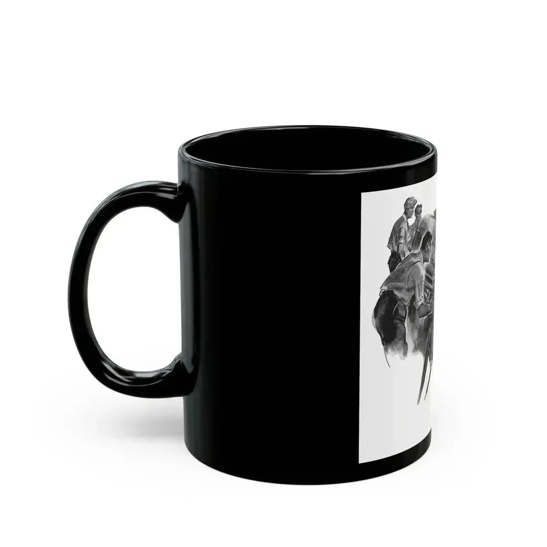 For Thursday's Child by Donald Macardle (3), Woman And Home, 1943 - Black Coffee Mug - Go Mug Yourself