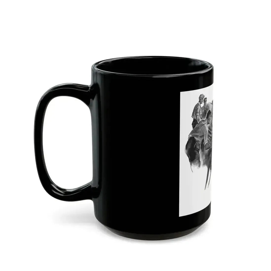 For Thursday's Child by Donald Macardle (3), Woman And Home, 1943 - Black Coffee Mug - Go Mug Yourself