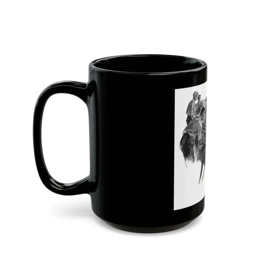 For Thursday's Child by Donald Macardle (3), Woman And Home, 1943 - Black Coffee Mug - Go Mug Yourself