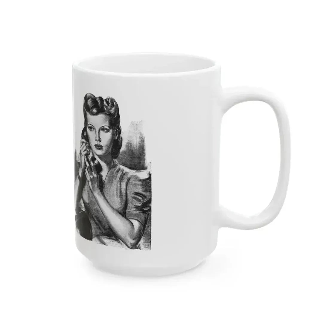 For Thursday's Child by Donald Macardle (5), Woman And Home, 1944 - White Coffee Mug - Go Mug Yourself