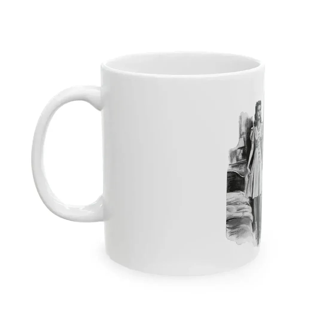 For Thursday's Child by Donald Macardle (6), Woman And Home, 1944 - White Coffee Mug - Go Mug Yourself