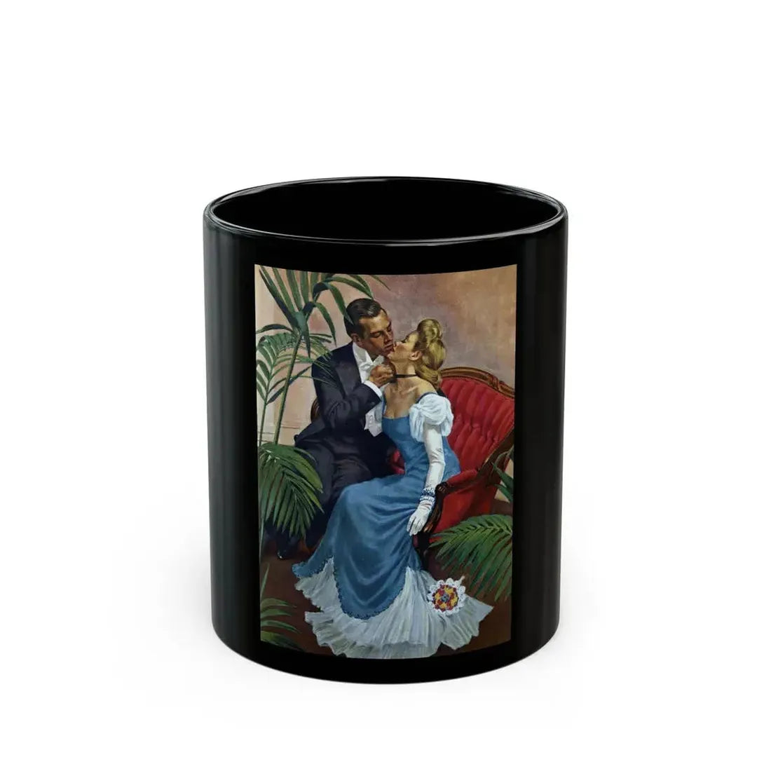 For Whatever Ends, Good Housekeeping, March 1942 - Black Coffee Mug 11oz - Go Mug Yourself