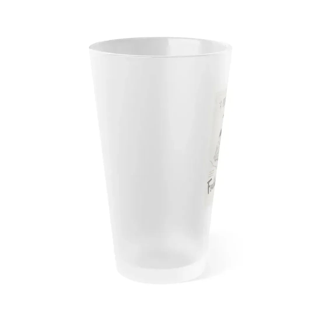 FORBIDDEN DESIRE 1955 Movie Poster - Frosted Pint Glass 16oz - Go Mug Yourself