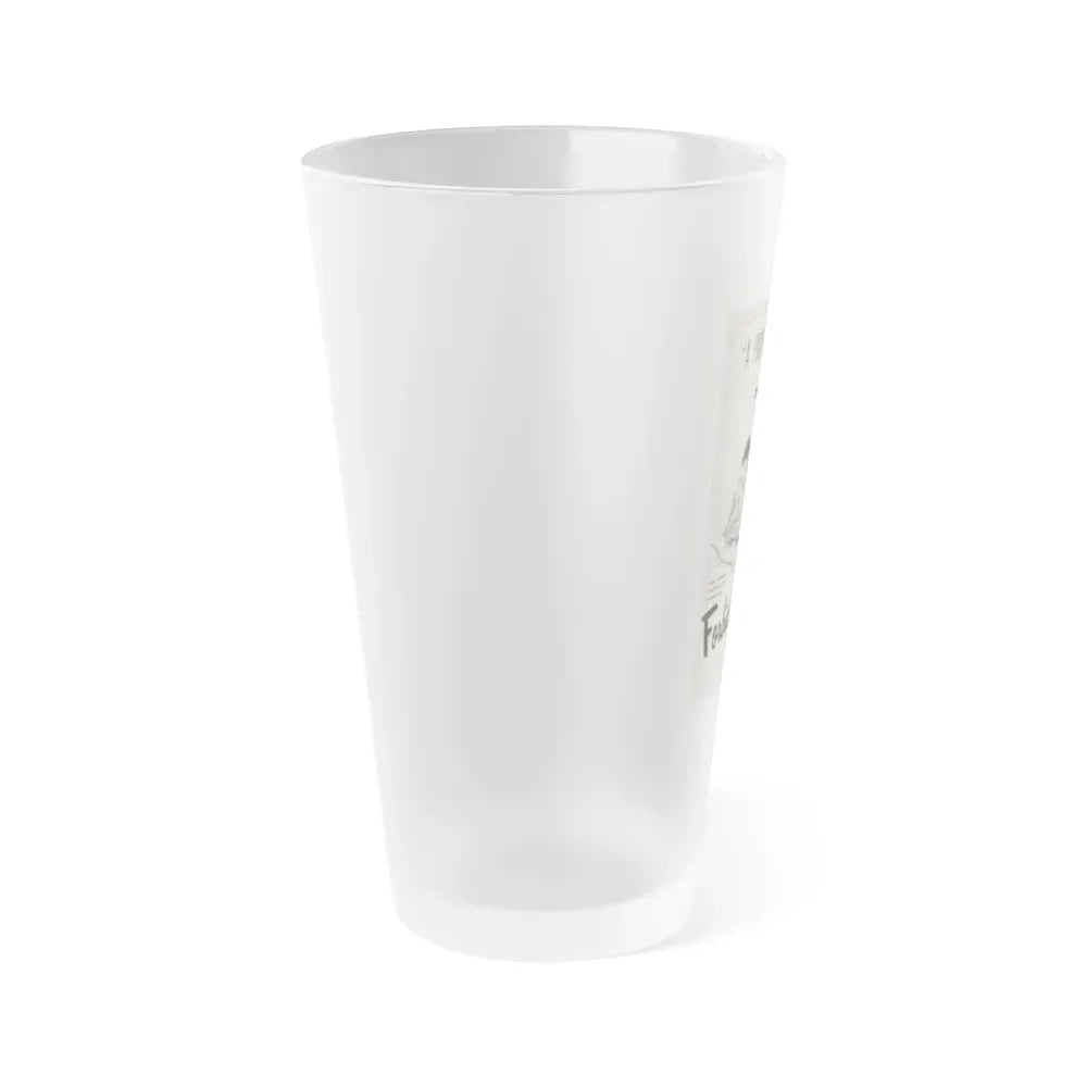 FORBIDDEN DESIRE 1955 Movie Poster - Frosted Pint Glass 16oz - Go Mug Yourself
