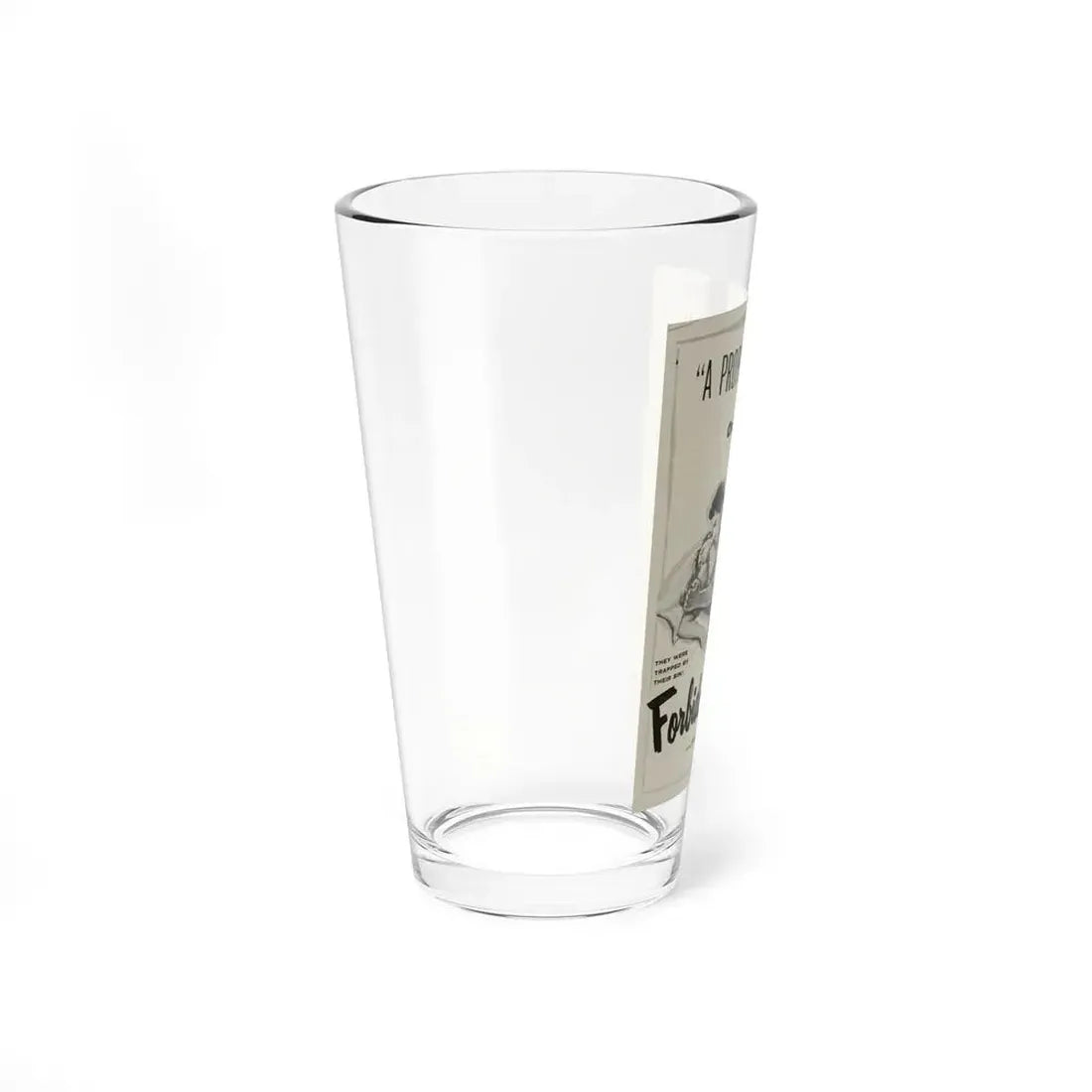 FORBIDDEN DESIRE 1955 Movie Poster - Pint Glass 16oz - Go Mug Yourself