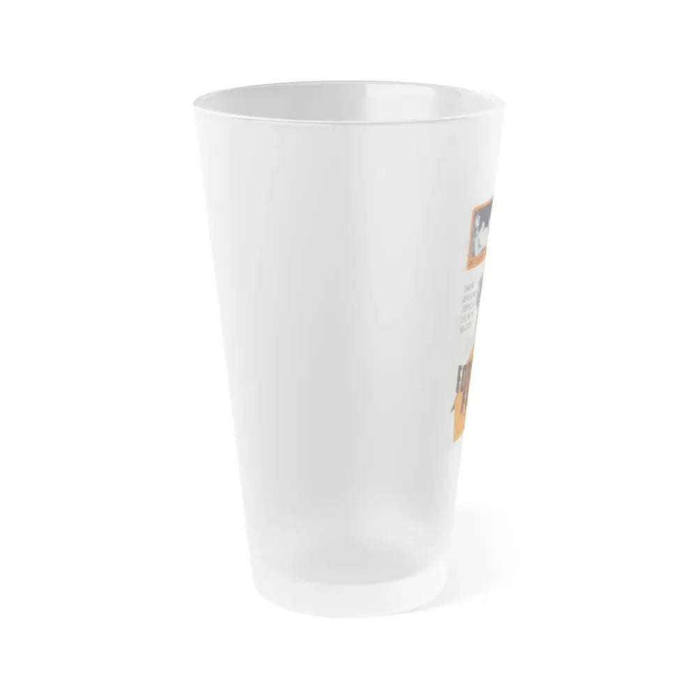 FORBIDDEN FLESH 1968 Movie Poster - Frosted Pint Glass 16oz - Go Mug Yourself