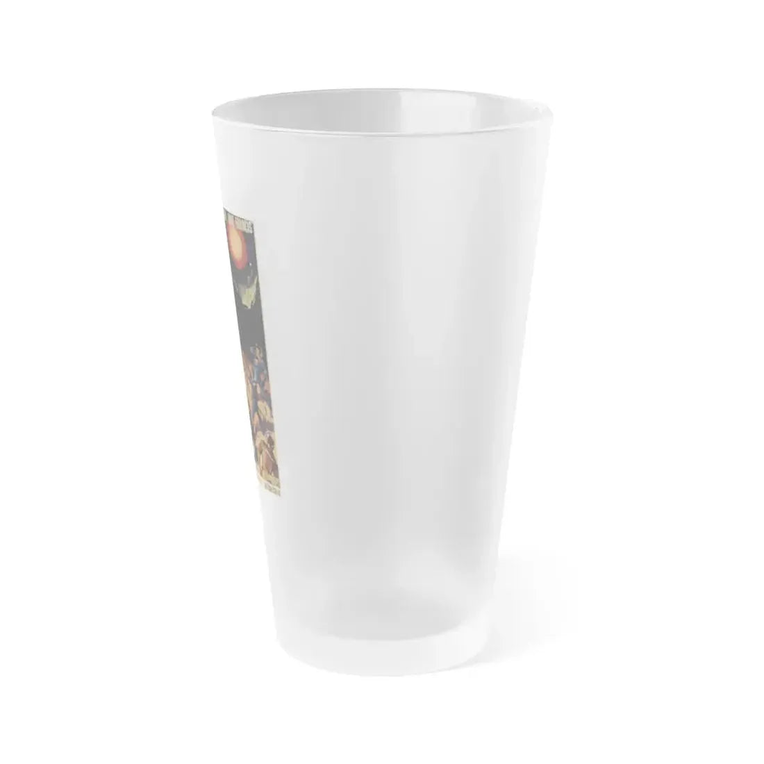 FORBIDDEN PLANET 1956 Movie Poster - Frosted Pint Glass 16oz - Go Mug Yourself