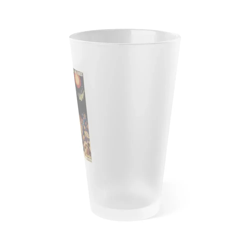 FORBIDDEN PLANET 1956 Movie Poster - Frosted Pint Glass 16oz - Go Mug Yourself