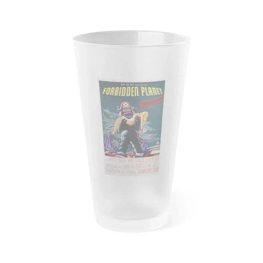 FORBIDDEN PLANET (2) 1956 Movie Poster - Frosted Pint Glass 16oz 16oz Frosted - Go Mug Yourself
