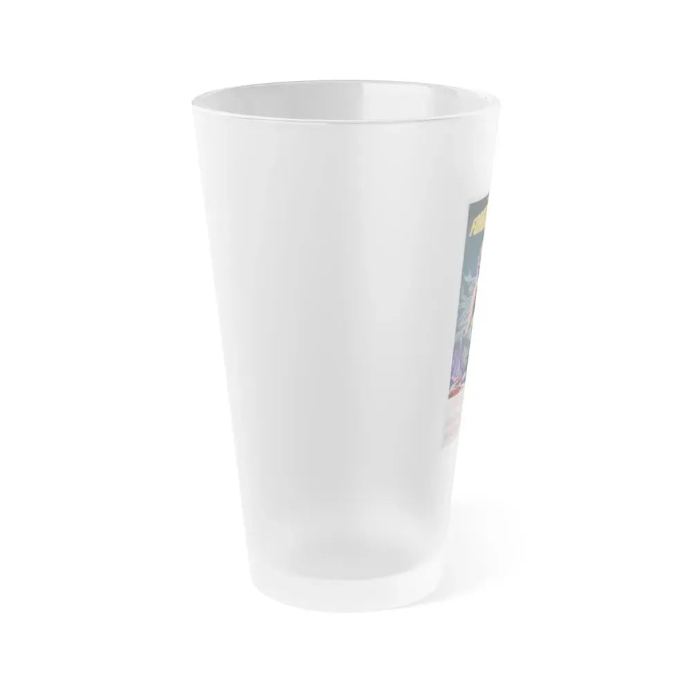 FORBIDDEN PLANET (2) 1956 Movie Poster - Frosted Pint Glass 16oz - Go Mug Yourself
