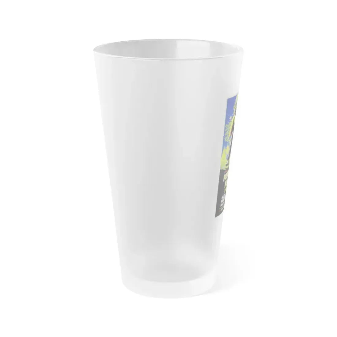 FORBIDDEN PLANET (3) 1956 Movie Poster - Frosted Pint Glass 16oz - Go Mug Yourself