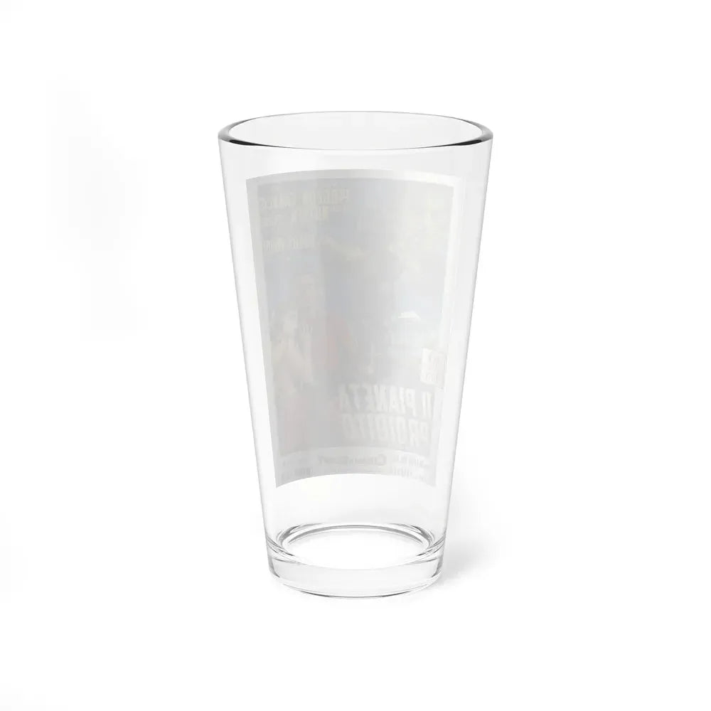 FORBIDDEN PLANET (ITALIAN) 1956 Movie Poster - Pint Glass 16oz - Go Mug Yourself