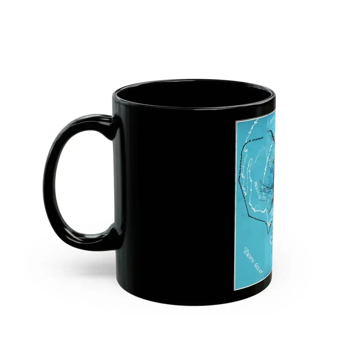 Forbidden Trails, Bluebook Magazine, July 1953 - Black Coffee Mug - Go Mug Yourself