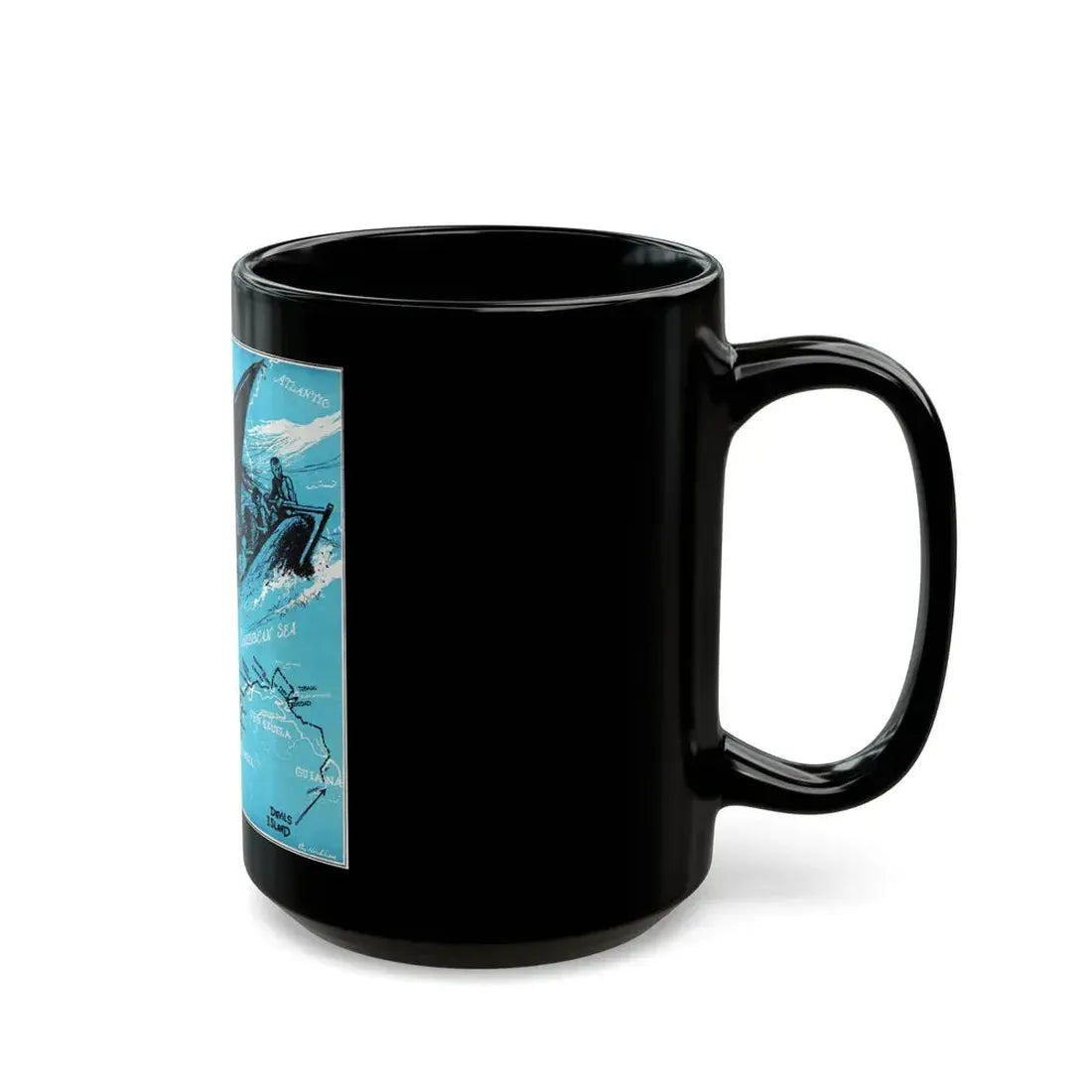Forbidden Trails, Bluebook Magazine, July 1953 - Black Coffee Mug - Go Mug Yourself