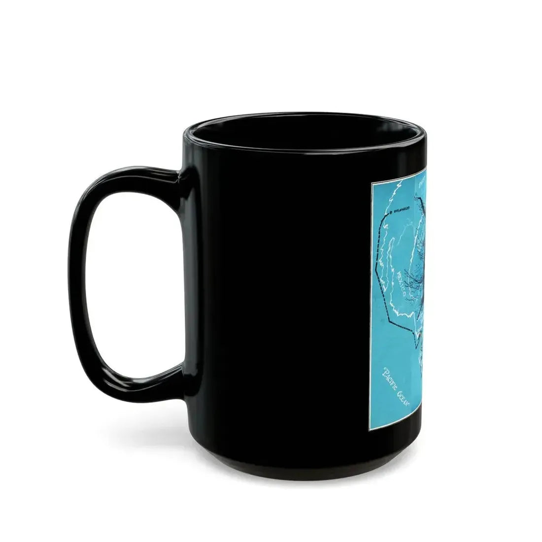 Forbidden Trails, Bluebook Magazine, July 1953 - Black Coffee Mug - Go Mug Yourself
