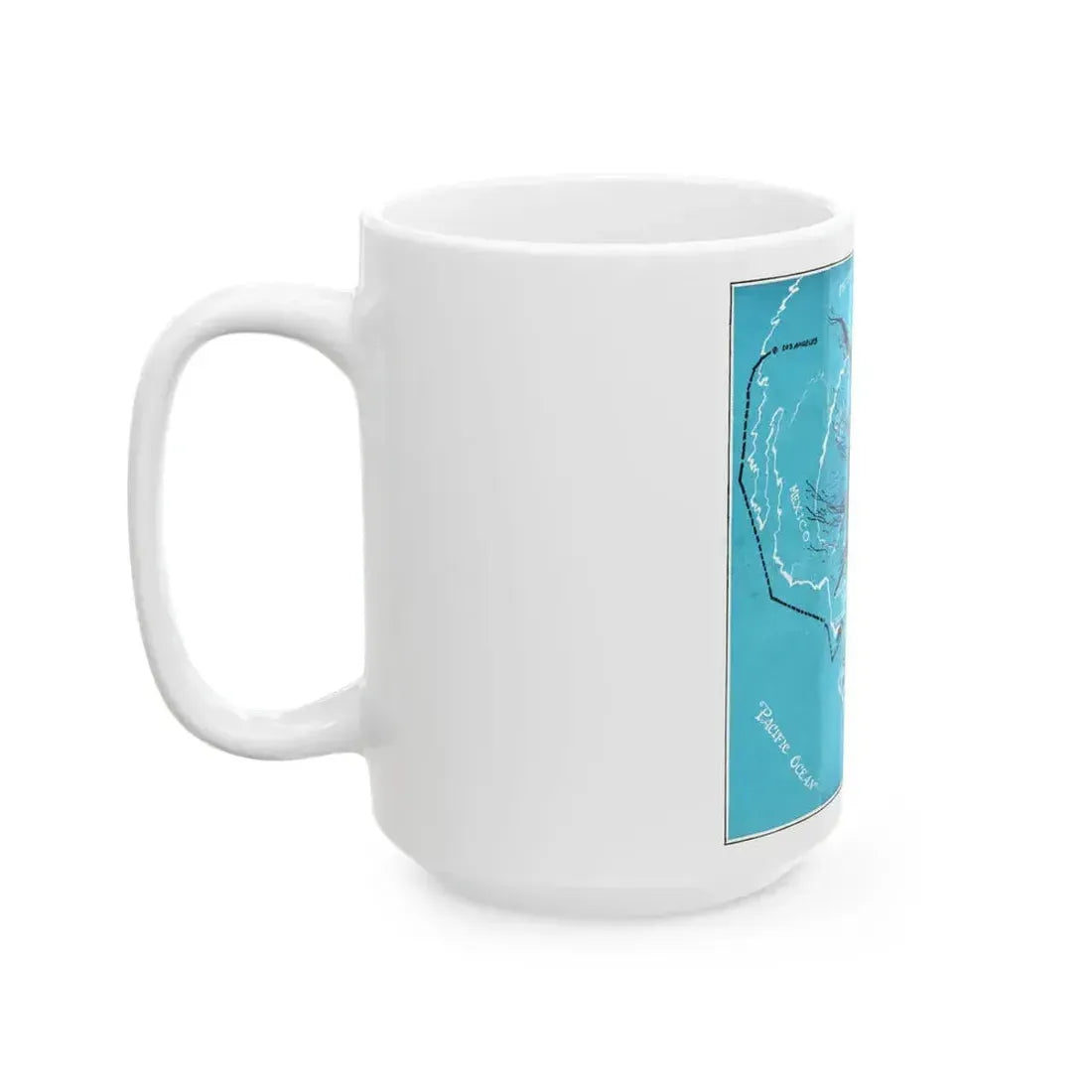 Forbidden Trails, Bluebook Magazine, July 1953 - White Coffee Mug - Go Mug Yourself