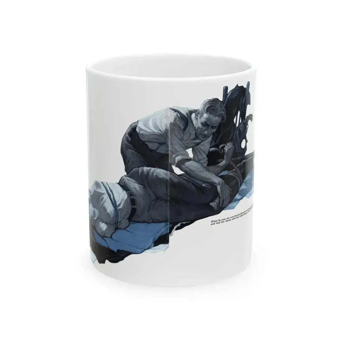 Forbidden Valley (1), Redbook, December 1932 - White Coffee Mug 11oz - Go Mug Yourself