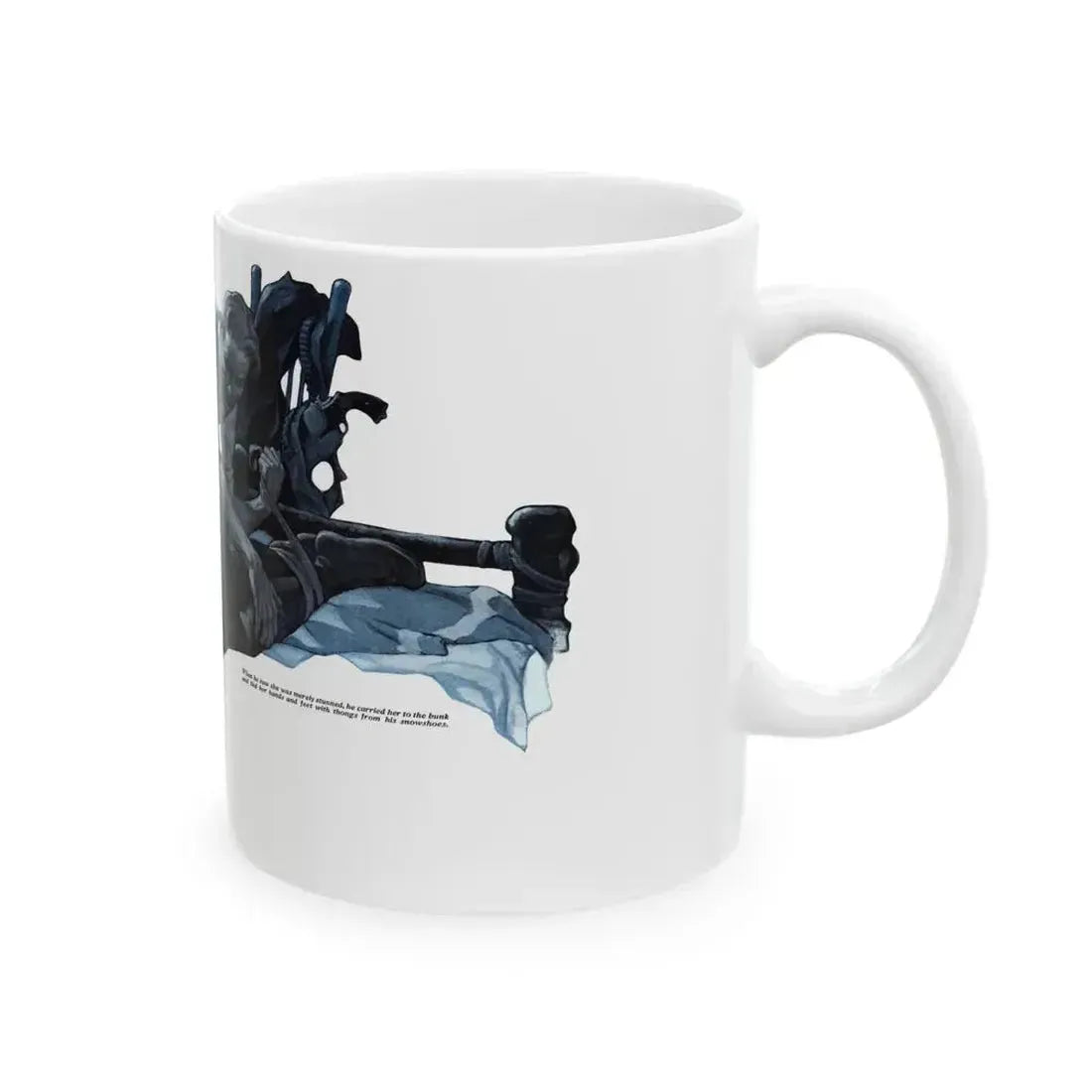 Forbidden Valley (1), Redbook, December 1932 - White Coffee Mug - Go Mug Yourself