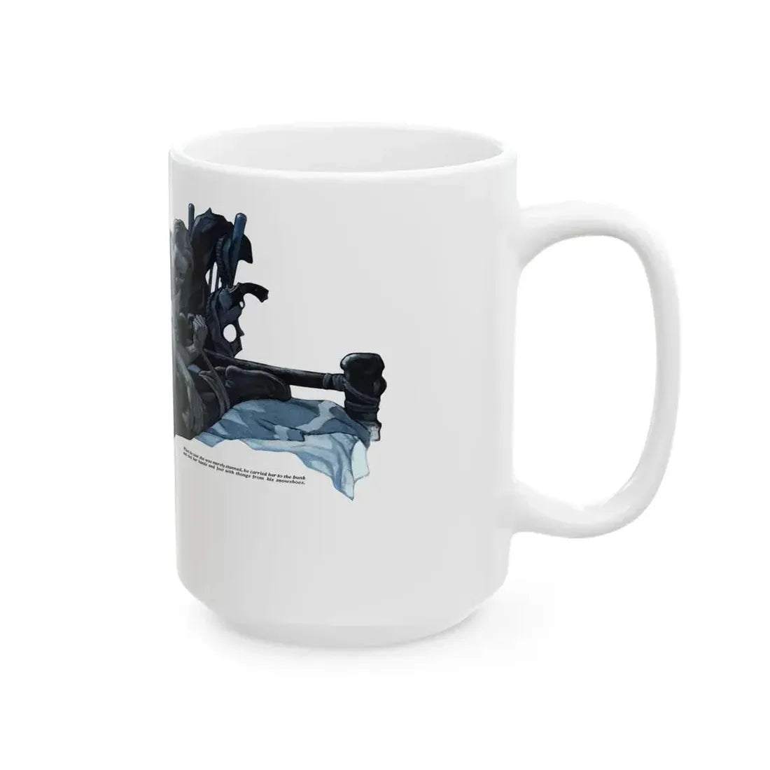 Forbidden Valley (1), Redbook, December 1932 - White Coffee Mug - Go Mug Yourself