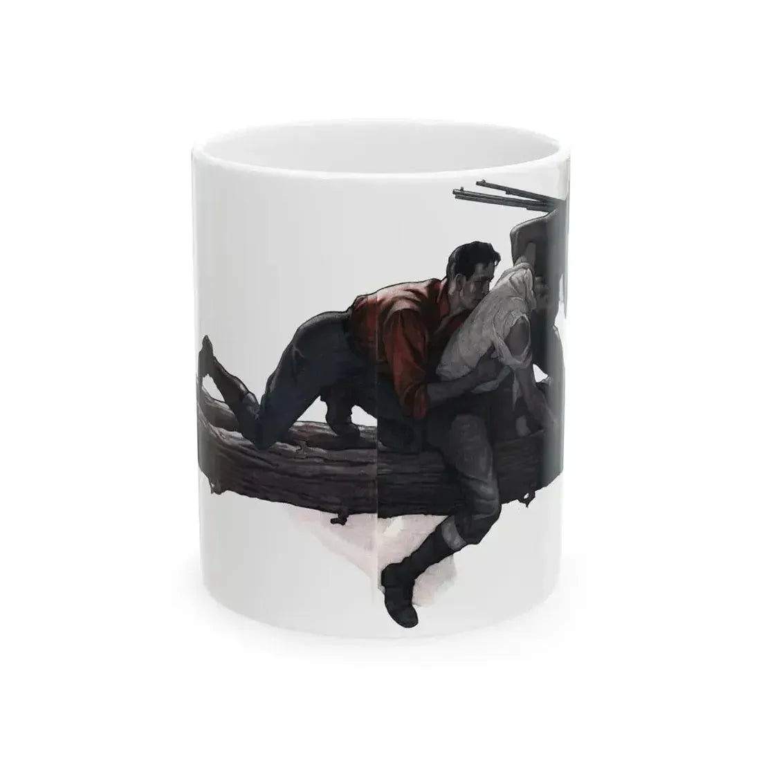 Forbidden Valley (2), Redbook, December 1932 - White Coffee Mug 11oz - Go Mug Yourself