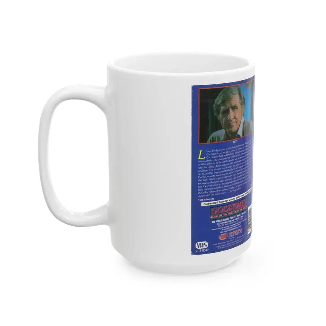 FORCE OF EVIL (VHS COVER) - White Coffee Mug - Go Mug Yourself