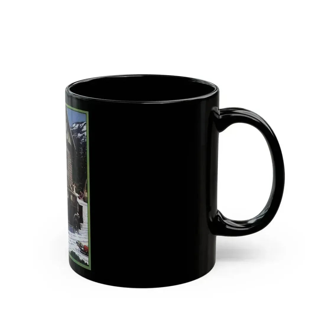 Ford for 1931 ad, Redbook, February 1931 - Black Coffee Mug - Go Mug Yourself