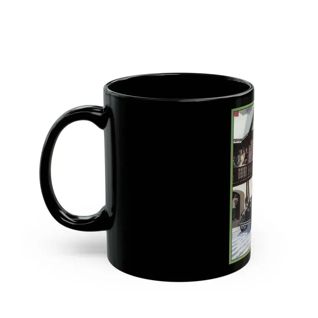 Ford for 1931 ad, Redbook, February 1931 - Black Coffee Mug - Go Mug Yourself