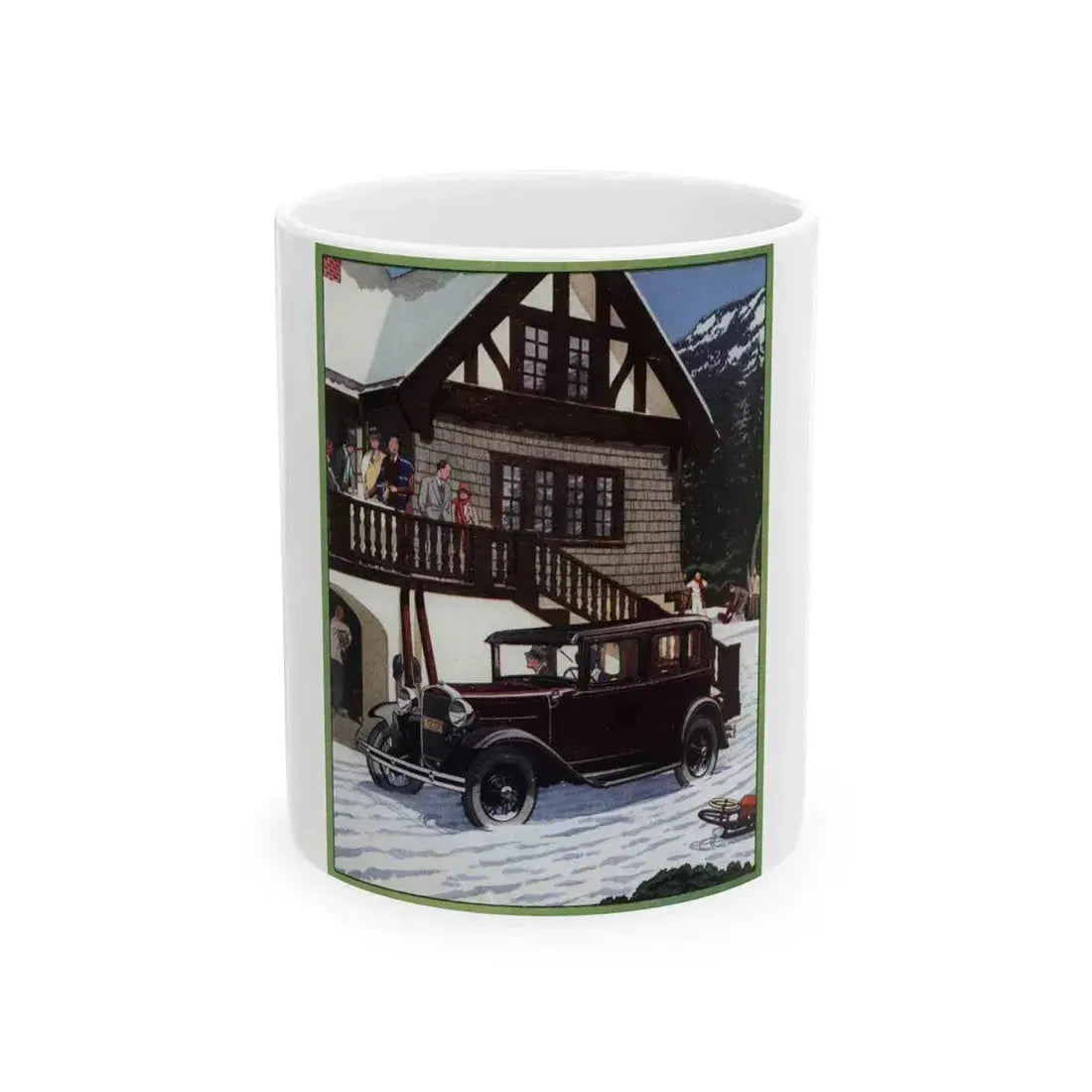 Ford for 1931 ad, Redbook, February 1931 - White Coffee Mug 11oz - Go Mug Yourself