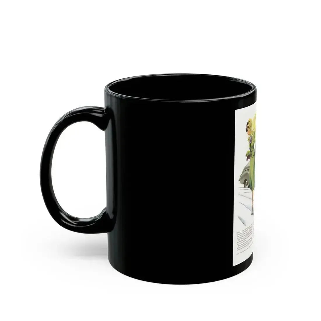 Ford Mercury advertisement, 1939 - Black Coffee Mug - Go Mug Yourself