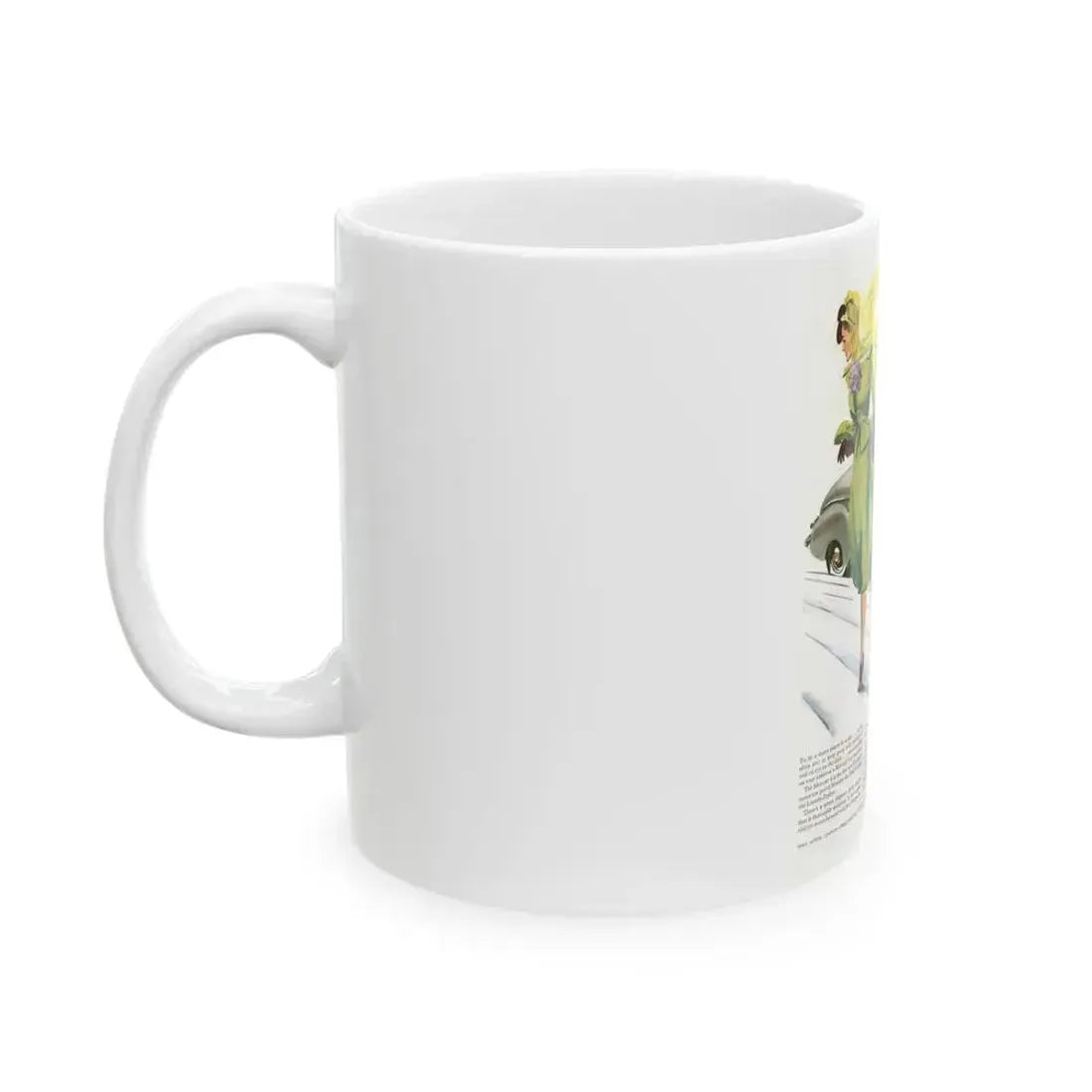 Ford Mercury advertisement, 1939 - White Coffee Mug - Go Mug Yourself