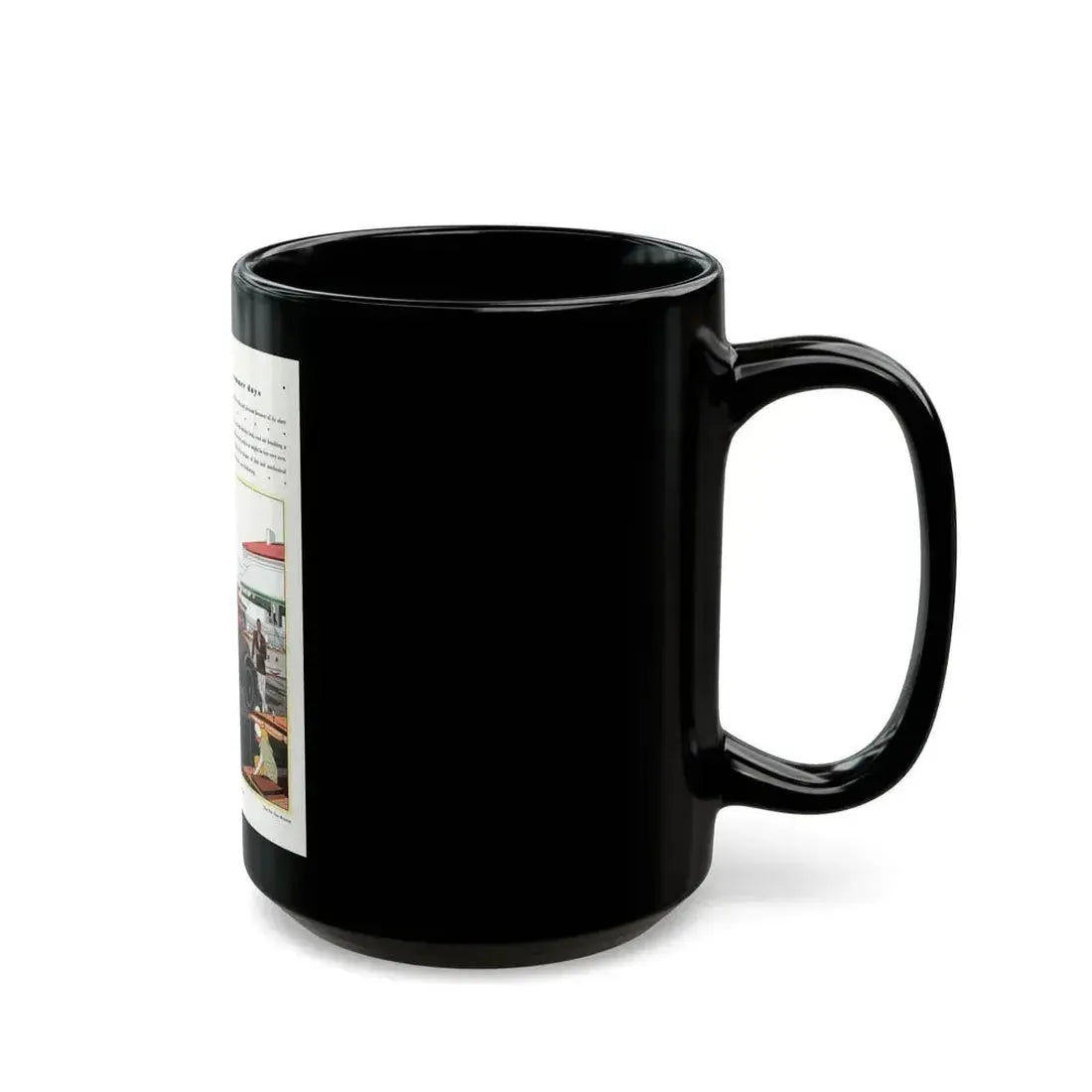 Ford Roadster ad, Pictorial Review, August 1930 - Black Coffee Mug - Go Mug Yourself