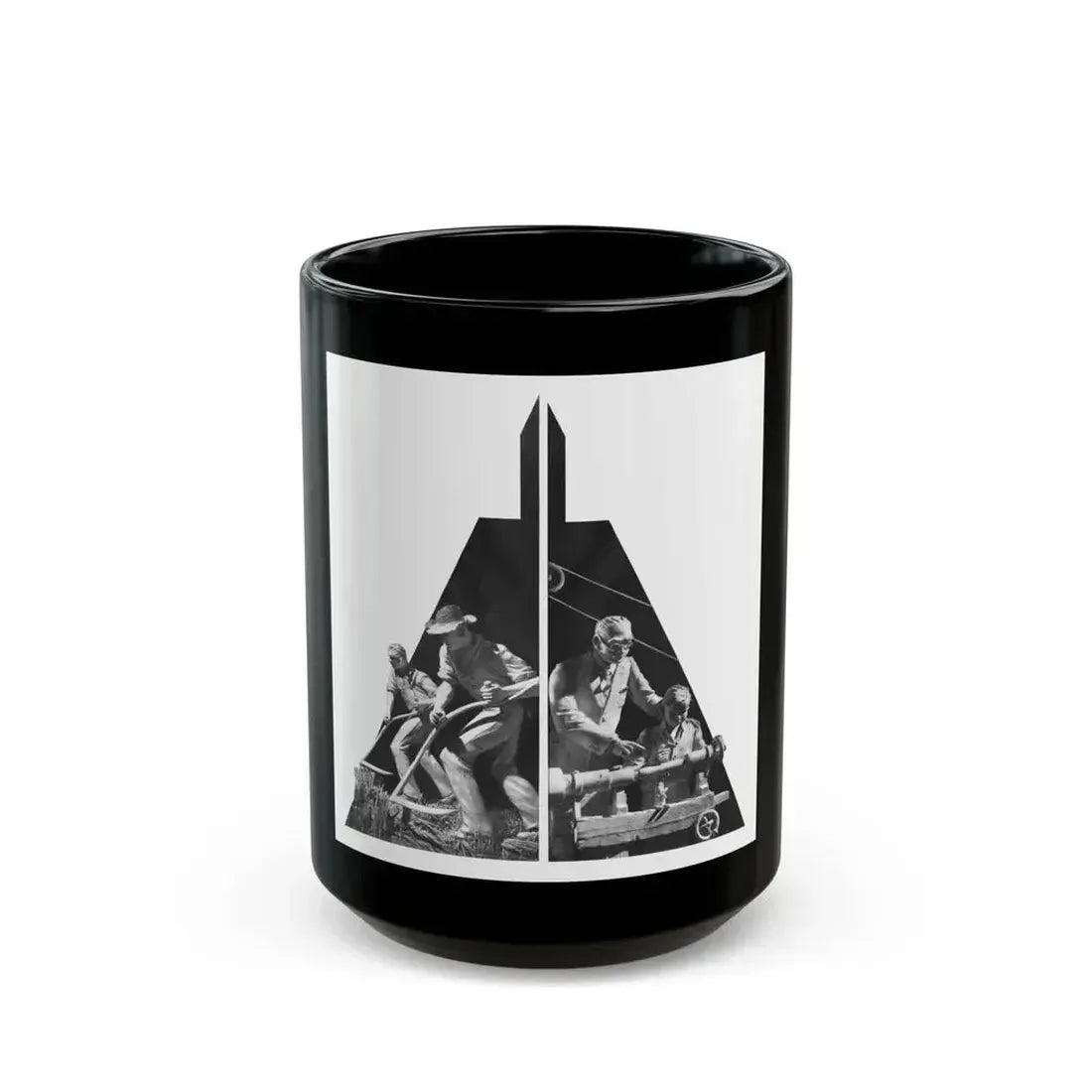 Ford vs Wiggins, 1934 - Black Coffee Mug 15oz - Go Mug Yourself