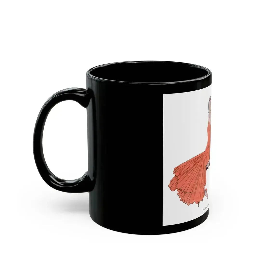 Foreheads Are Looking Up, McCall's, February 1930 - Black Coffee Mug - Go Mug Yourself
