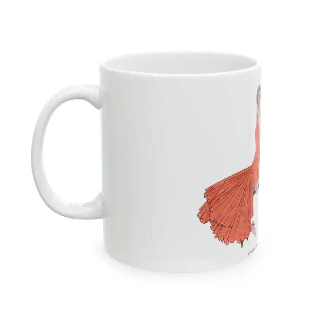 Foreheads Are Looking Up, McCall's, February 1930 - White Coffee Mug - Go Mug Yourself