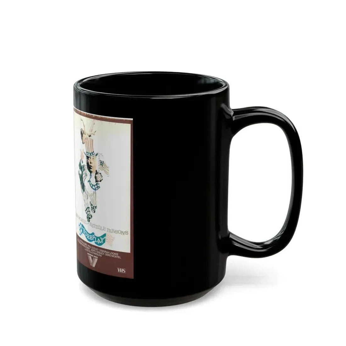 FOREPLAY (VHS COVER) - Black Coffee Mug - Go Mug Yourself