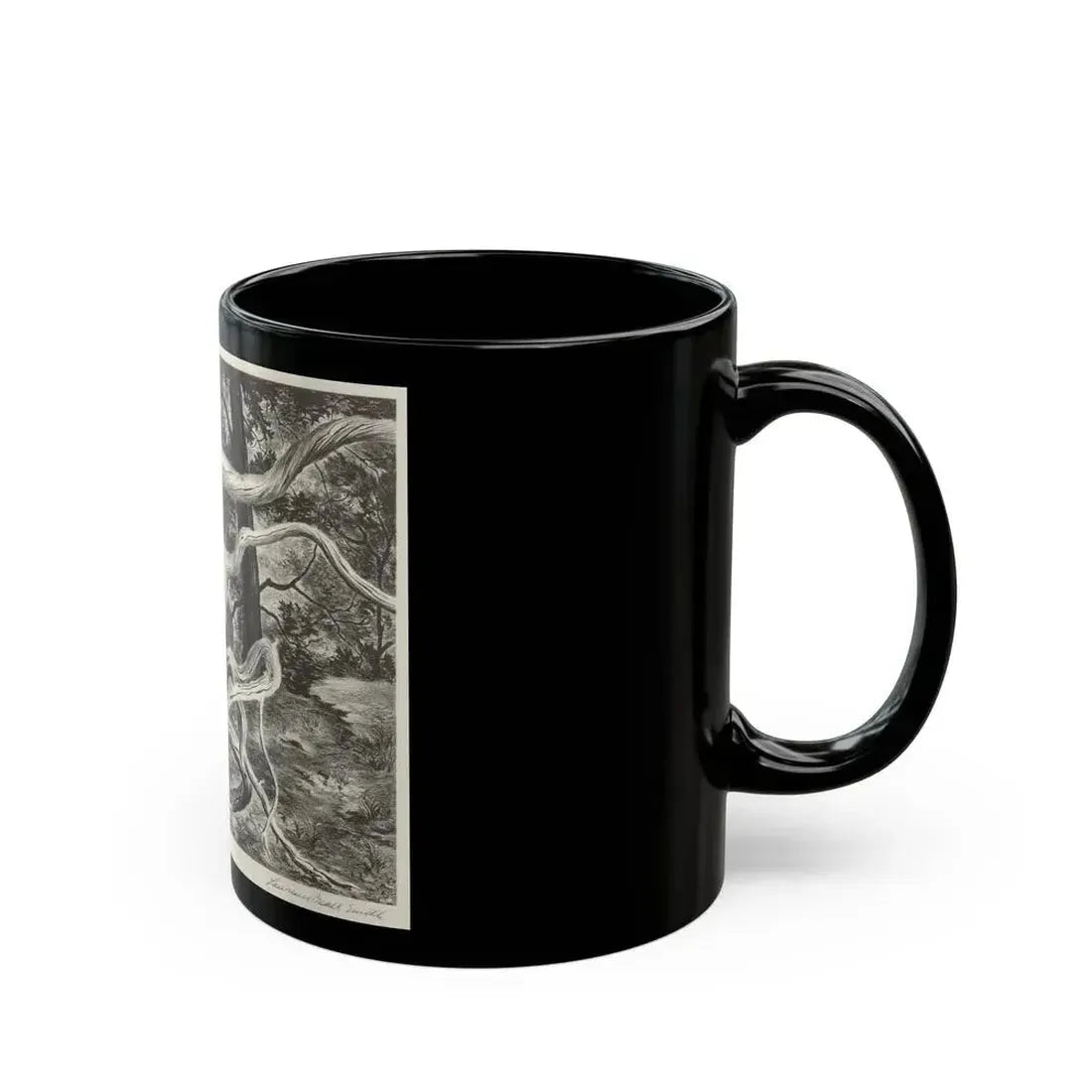 Forest Flight, 1938 - Black Coffee Mug - Go Mug Yourself