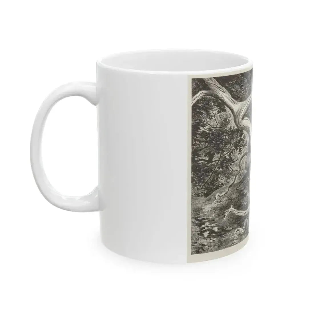Forest Flight, 1938 - White Coffee Mug - Go Mug Yourself