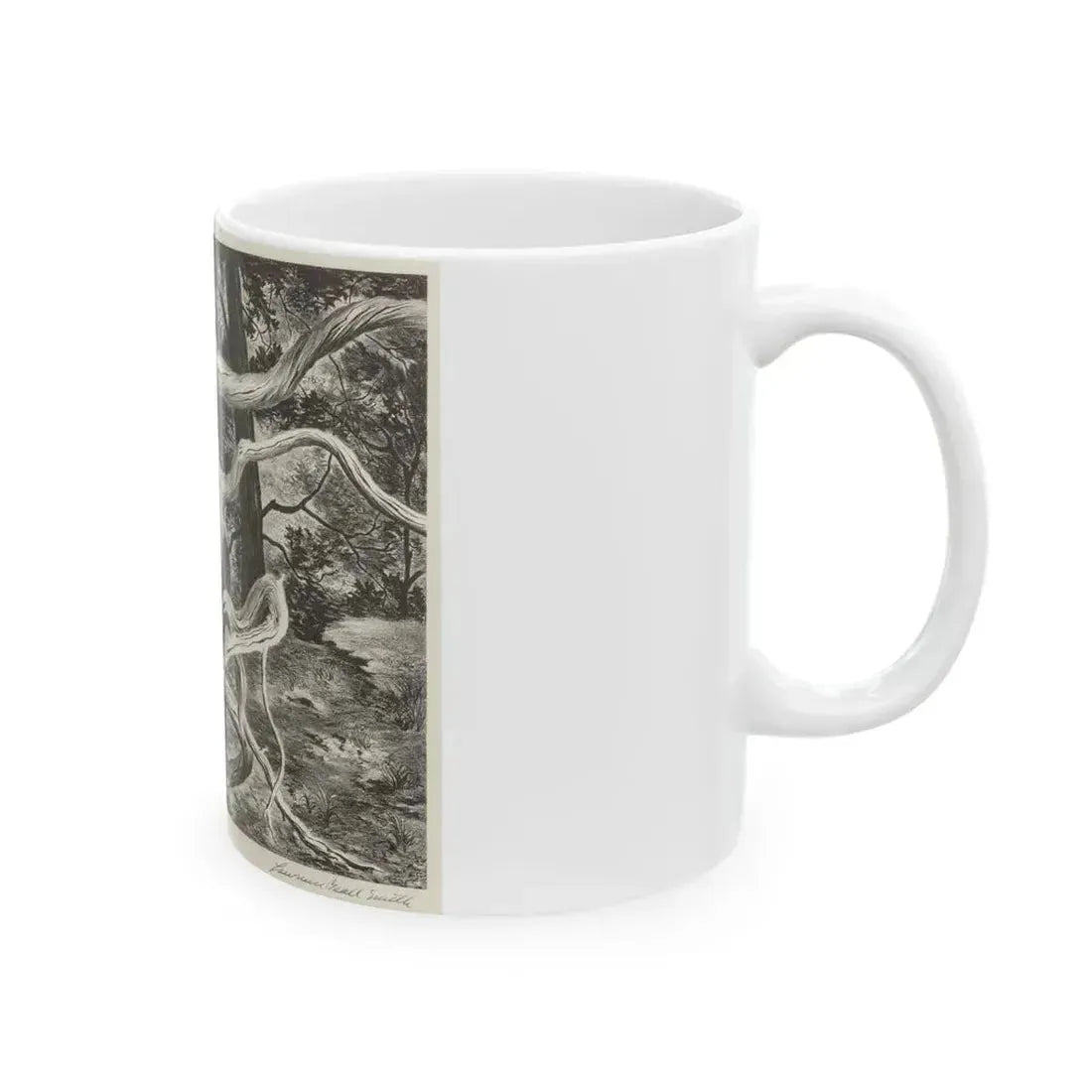 Forest Flight, 1938 - White Coffee Mug - Go Mug Yourself
