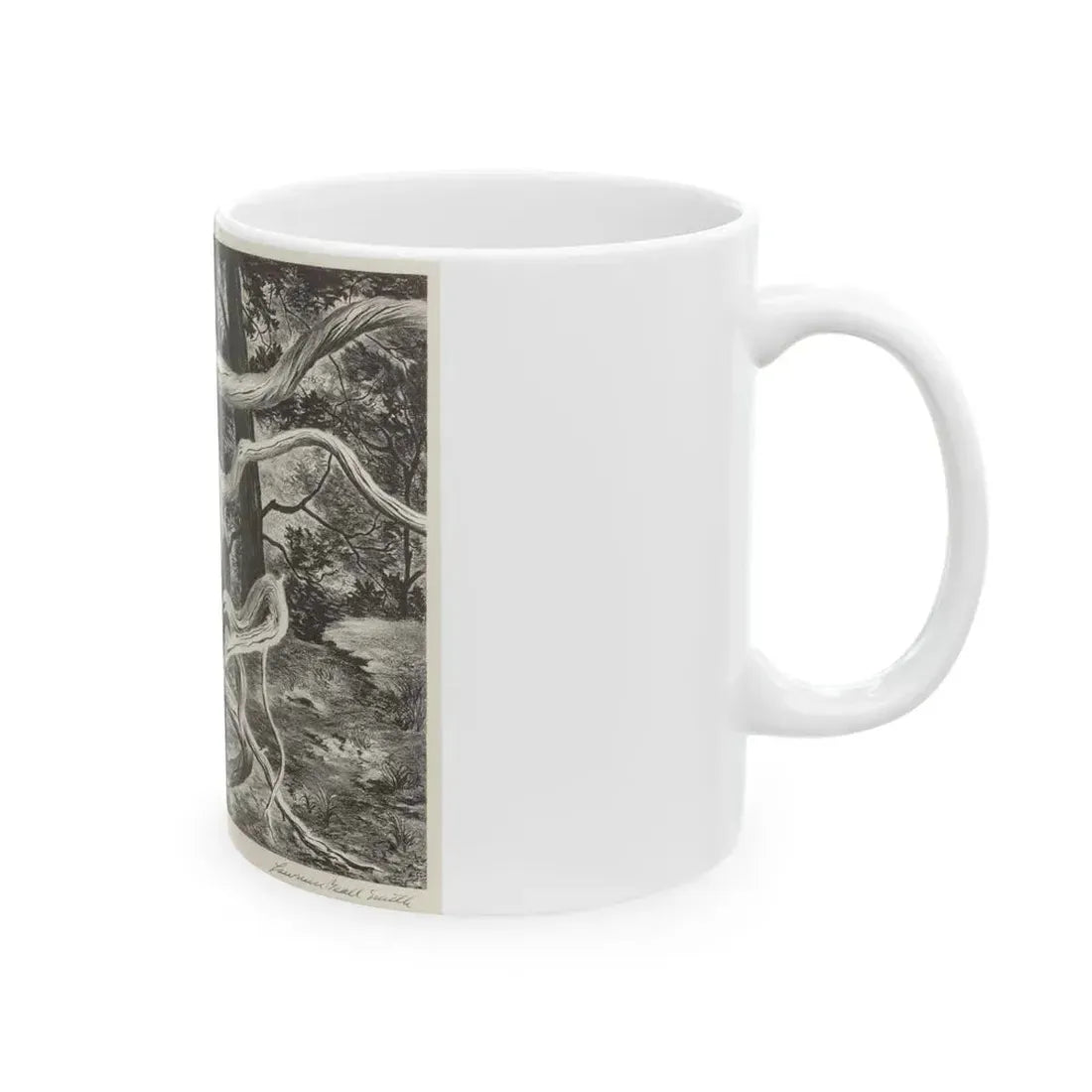 Forest Flight, 1938 - White Coffee Mug - Go Mug Yourself