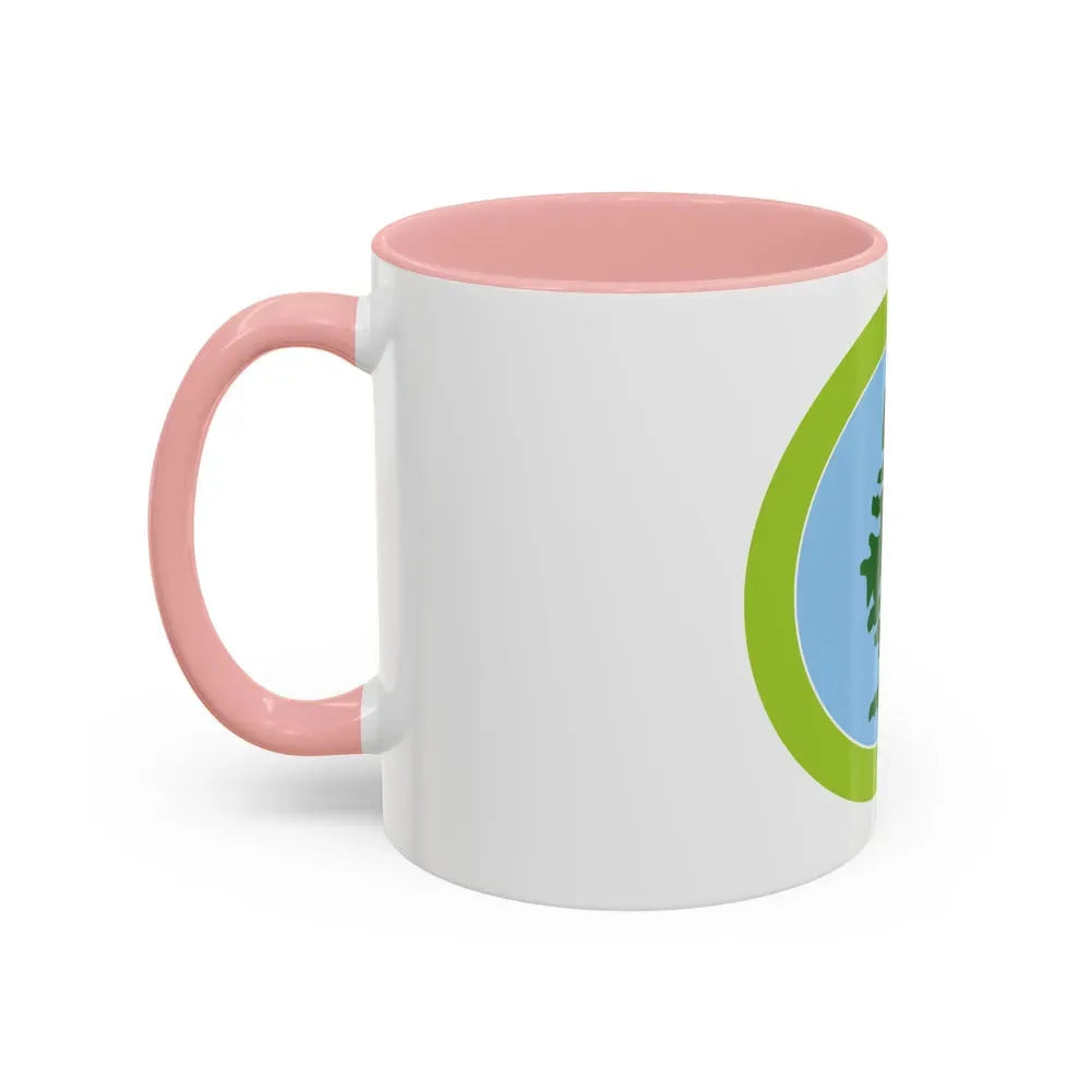 Forestry (Boy Scout Merit Badge) Accent Coffee Mug - Go Mug Yourself