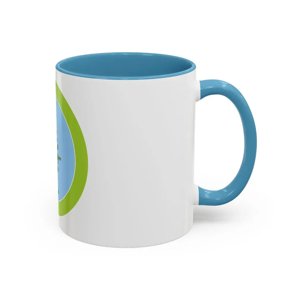 Forestry (Boy Scout Merit Badge) Accent Coffee Mug - Go Mug Yourself