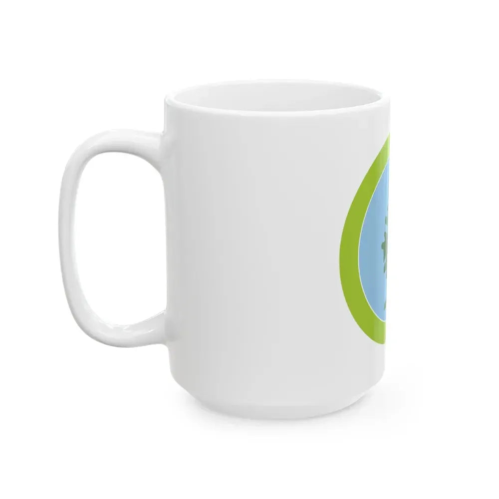 Forestry (Boy Scout Merit Badge) White Coffee Mug - Go Mug Yourself