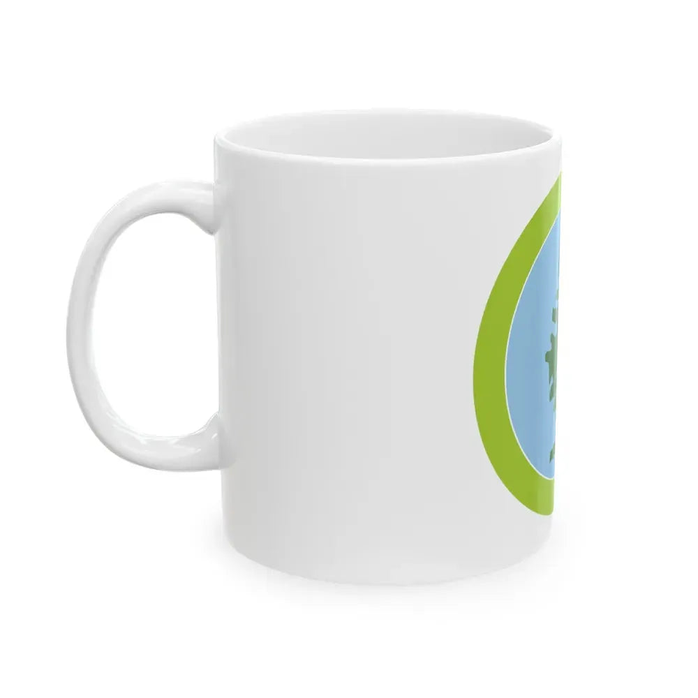 Forestry (Boy Scout Merit Badge) White Coffee Mug - Go Mug Yourself