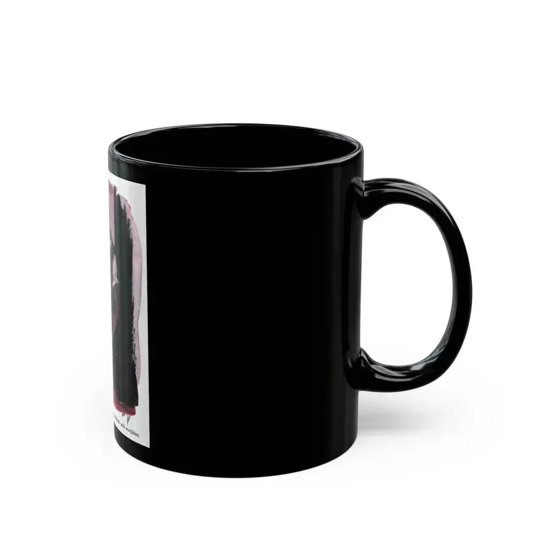 Forever (2), Cosmopolitan, July 1957 - Black Coffee Mug - Go Mug Yourself