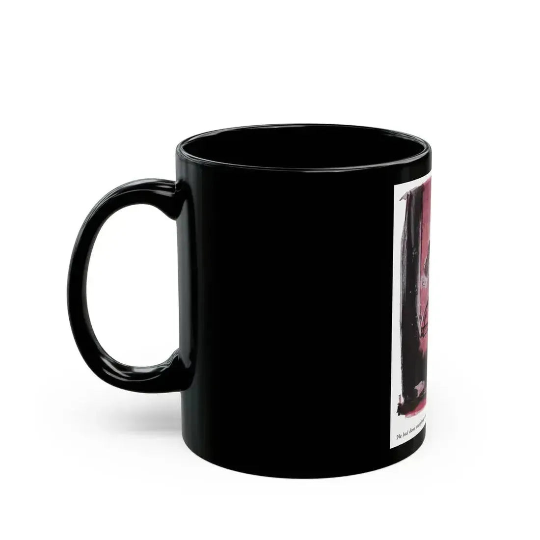 Forever (2), Cosmopolitan, July 1957 - Black Coffee Mug - Go Mug Yourself