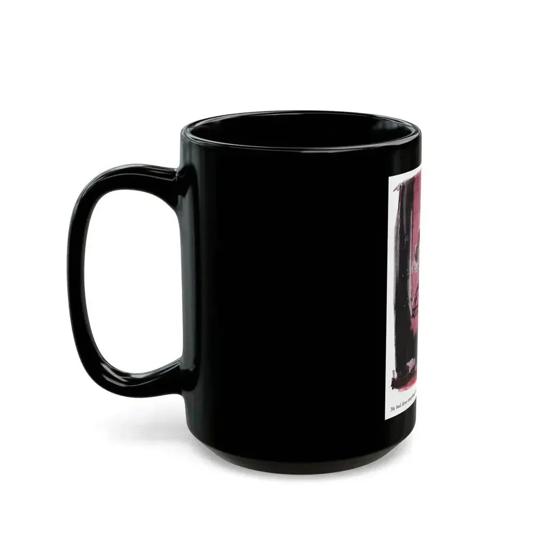 Forever (2), Cosmopolitan, July 1957 - Black Coffee Mug - Go Mug Yourself