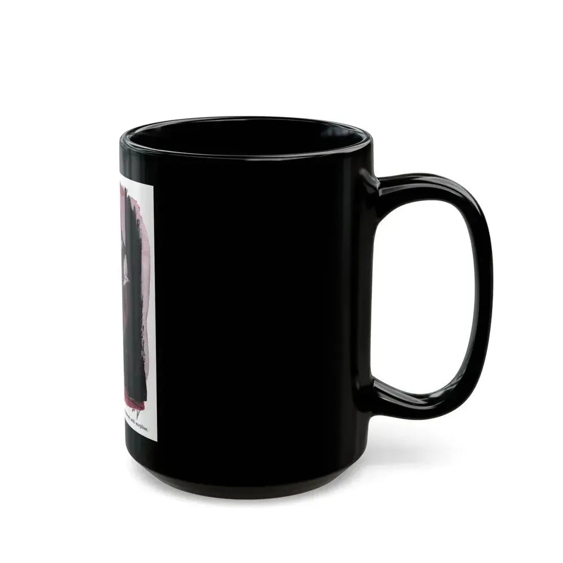 Forever (2), Cosmopolitan, July 1957 - Black Coffee Mug - Go Mug Yourself