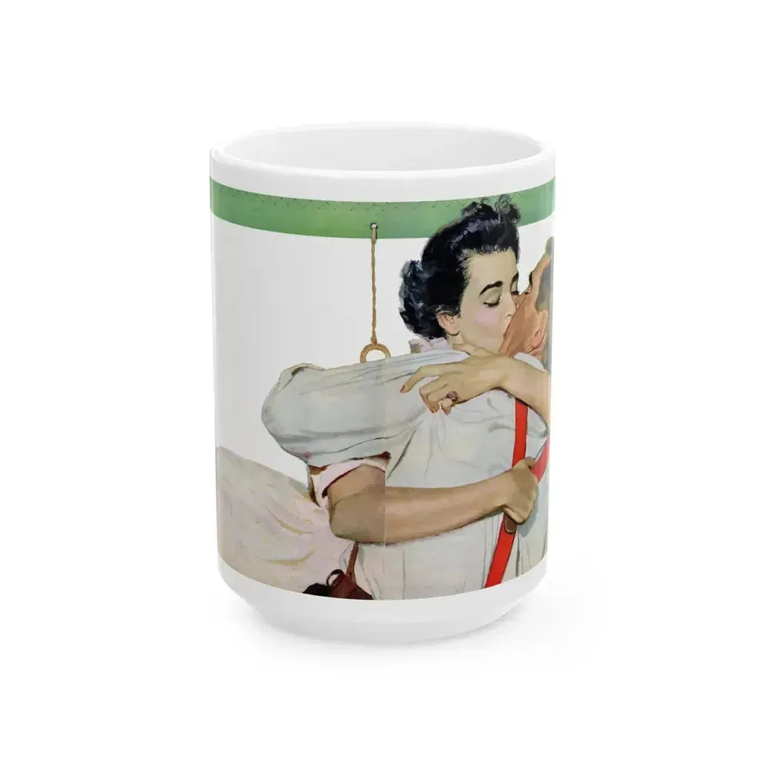 Forever Yours, McCall's, February 1953 - White Coffee Mug 15oz - Go Mug Yourself