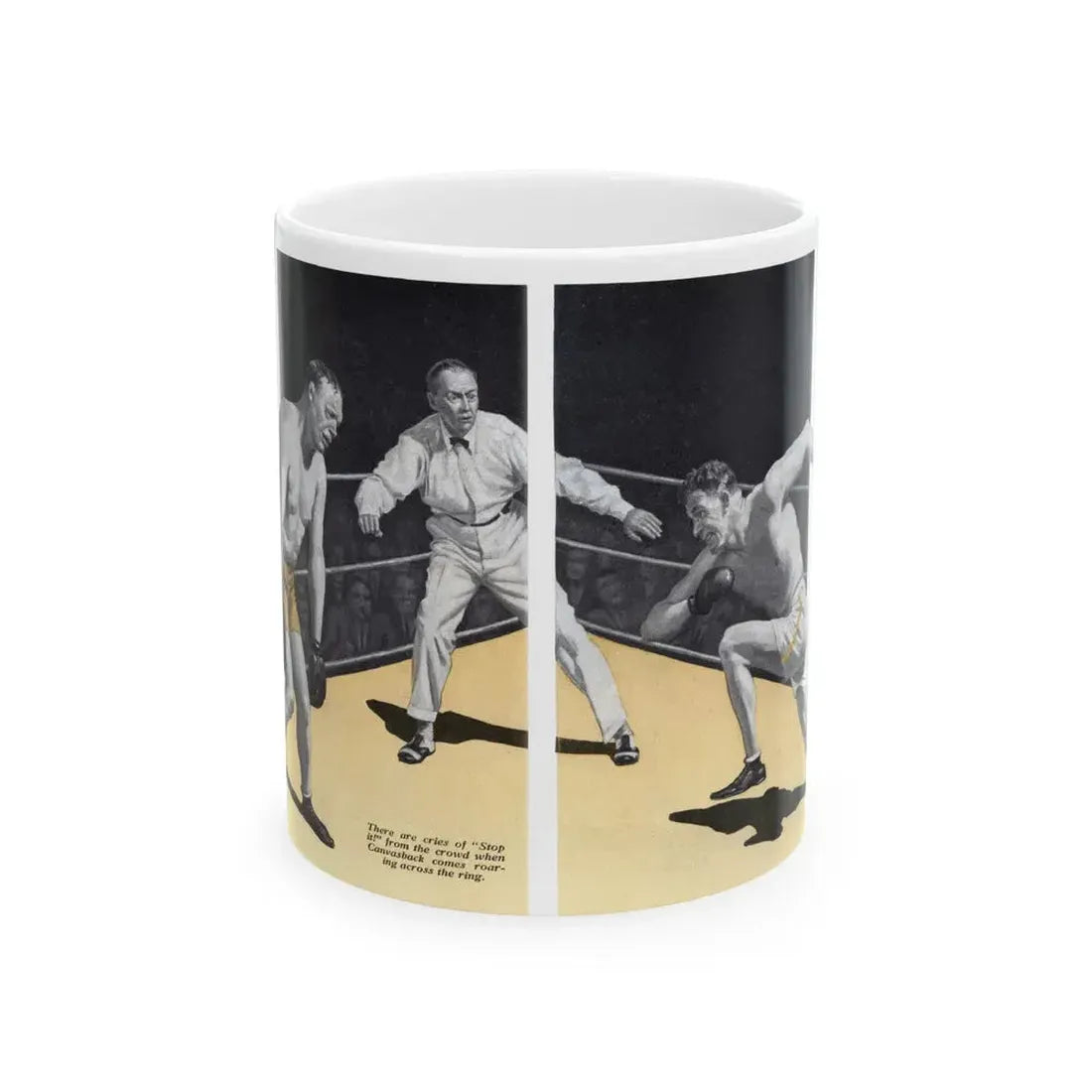 Forgotten Manslaughter (2), Redbook, December 1933 - White Coffee Mug 11oz - Go Mug Yourself